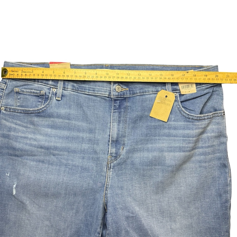 NWT Levis 724 High Rise Slim Straight Plus Size Jeans Womens 20w M - Picture 2 of 12